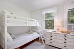 Bunk room with a twin bunk bed